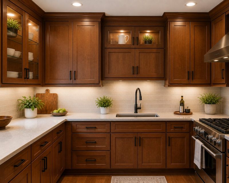 Kitchen Cabinet Renovation in Conroe, TX